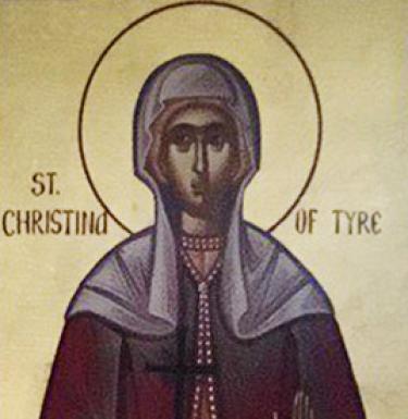 Nama hari Christina menurut kalender gereja